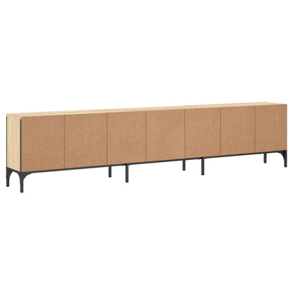 TV-Møbel Sonoma Eik TV-benk med skuff 200x25x44 cm