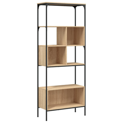 Bokhylle Sonoma Eik 5 etasjer 76x33x188,5 cm