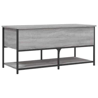 Oppbevaringsbenk Sonoma Grå 100x42,5x47 cm