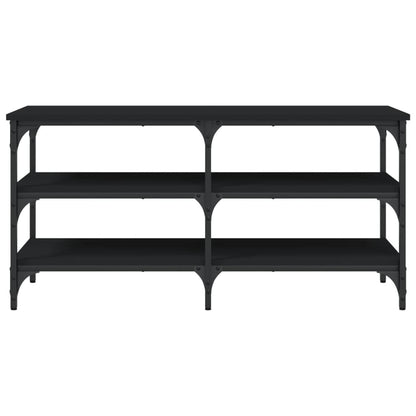 Skoskap Skohylle Skobenk Svart 100x38,5x49 cm