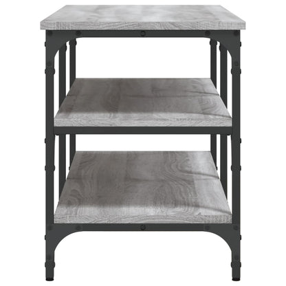 Skoskap Skohylle Skobenk Sonoma Grå 100x38,5x49 cm