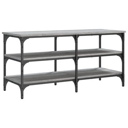 Skoskap Skohylle Skobenk Sonoma Grå 100x38,5x49 cm