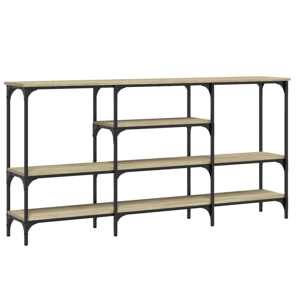 Avlastningsbord konsollbord Sonoma Eik160x29x80 cm
