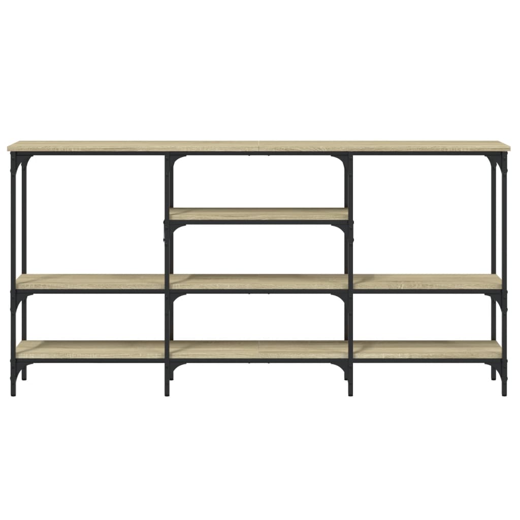 Avlastningsbord konsollbord Sonoma Eik160x29x80 cm