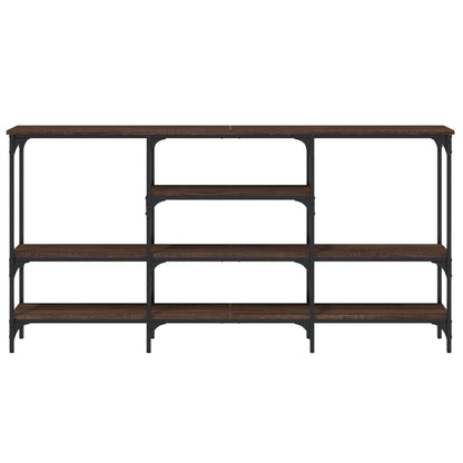 Avlastningsbord Konsollbord Brun Eik 160x29x80 cm