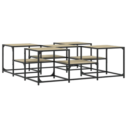 Salongbord Sofabord Sonoma Eik 121x121x40 cm