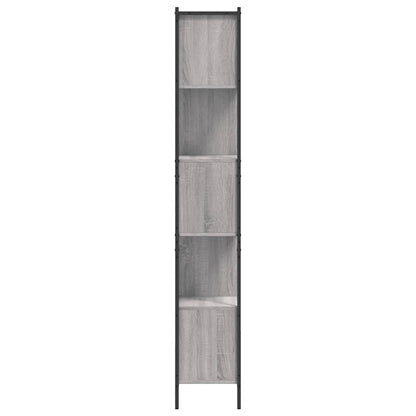 Bokhylle Sonoma Grå 72x28x172 cm