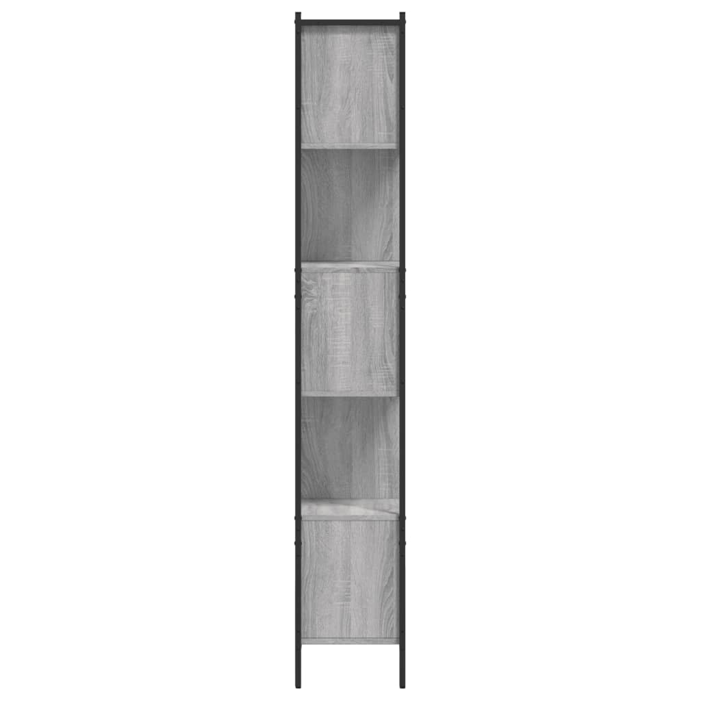Bokhylle Sonoma Grå 102x28x172 cm