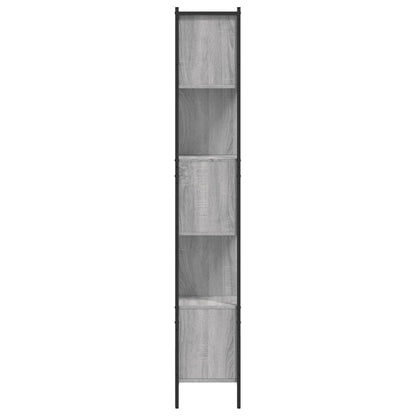 Bokhylle Sonoma Grå 102x28x172 cm