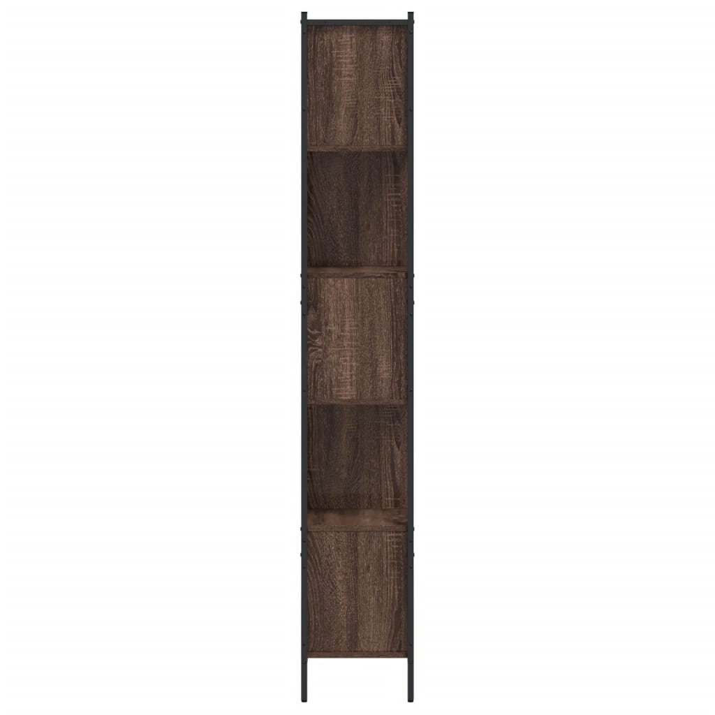 Bokhylle Brun Eik 102x28x172 cm