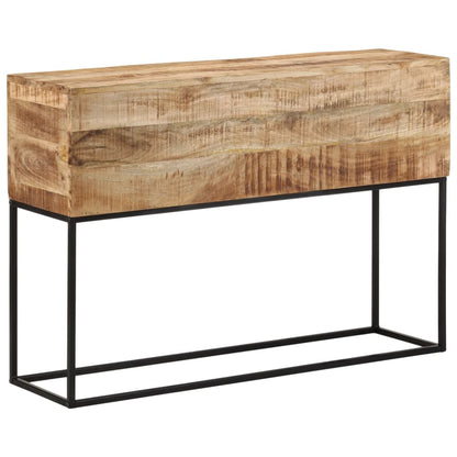 Avlastningsbord Konsollbord Tre 110x30x75 cm grovt heltre mangotre