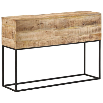 Avlastningsbord Konsollbord Tre 110x30x75 cm grovt heltre mangotre