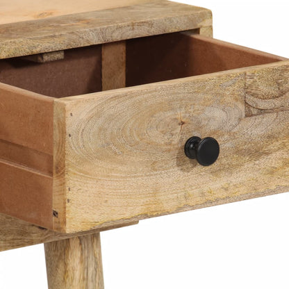 Avlastningsbord konsollbord Tre 110x30x75 cm grovt heltre mango