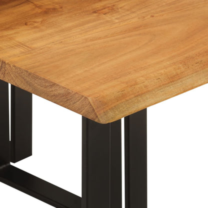 Sidebord Tre Stablebare med naturlig kant 3 stk heltre akasie