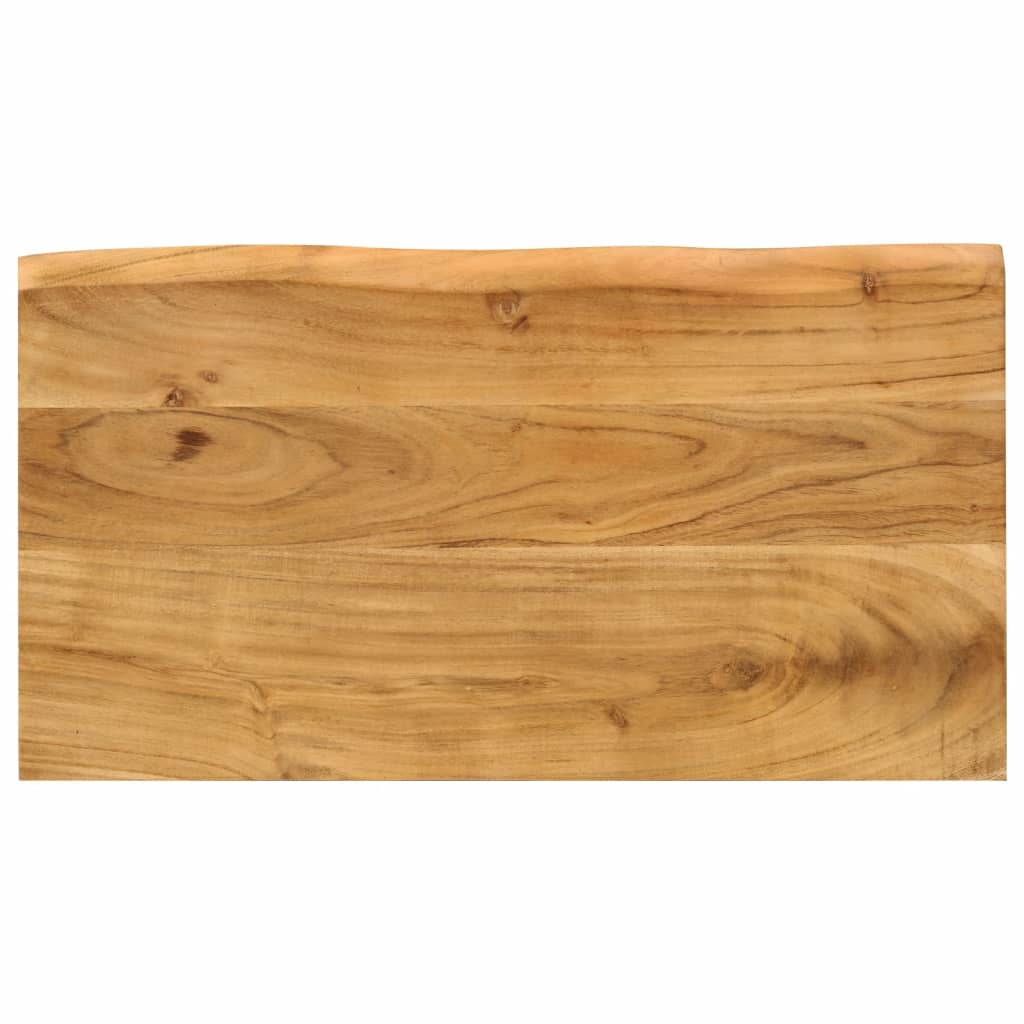 Sidebord Tre Stablebare med naturlig kant 3 stk heltre akasie