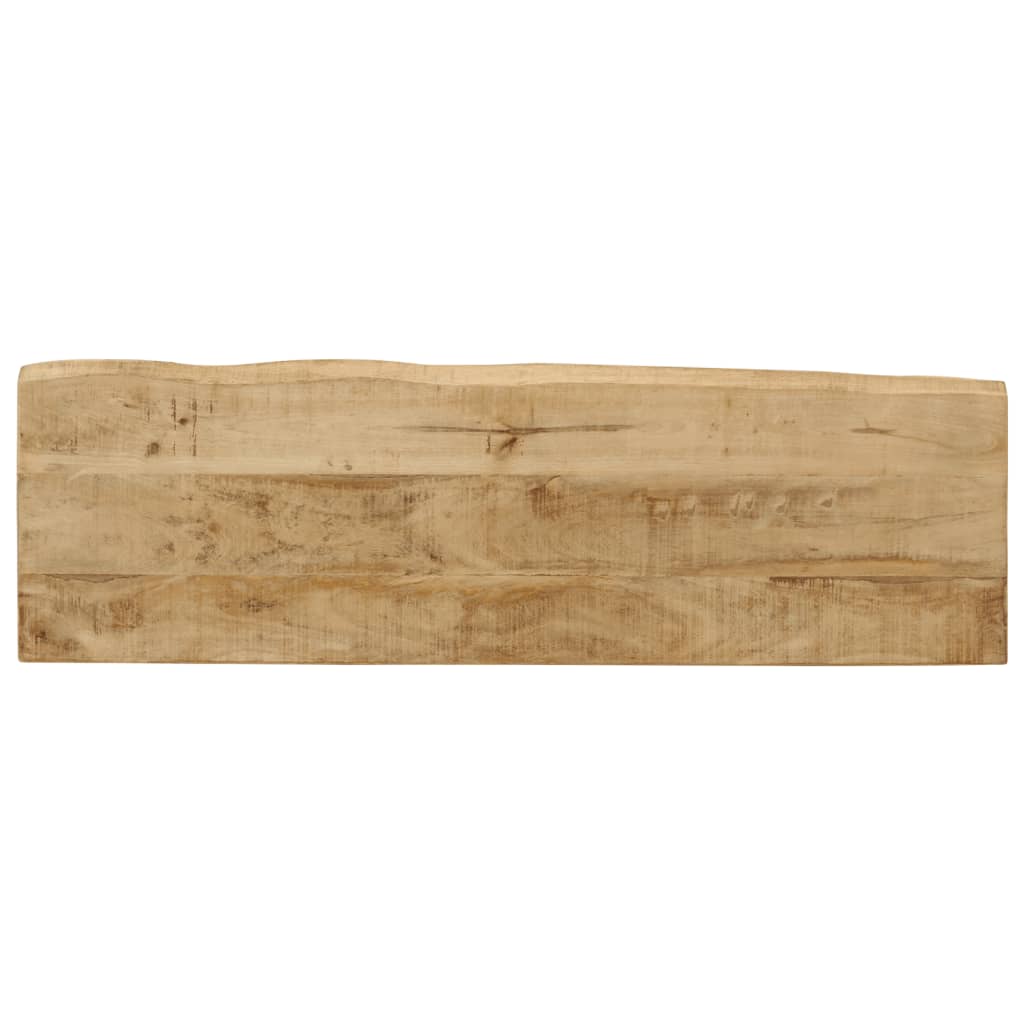 Avlastningsbord Konsollbord Tre med naturlig kant 105x33x76 cm heltre akasie