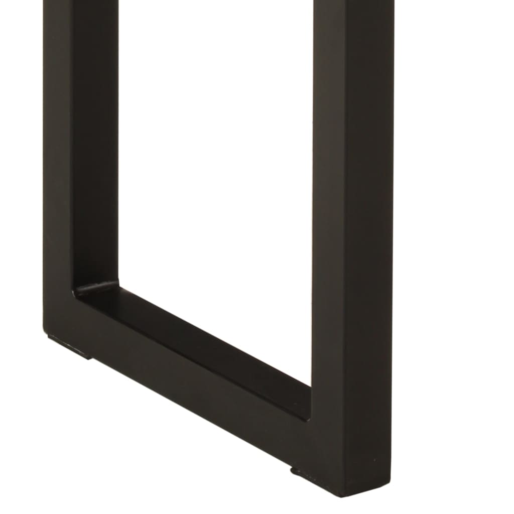 Avlastningsbord Konsollbord Tre med naturlig kant 105x33x76 cm heltre akasie