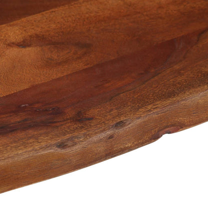 Salongbord Sofabord Tre heltre akasie Honningbrun 110x55x40 cm