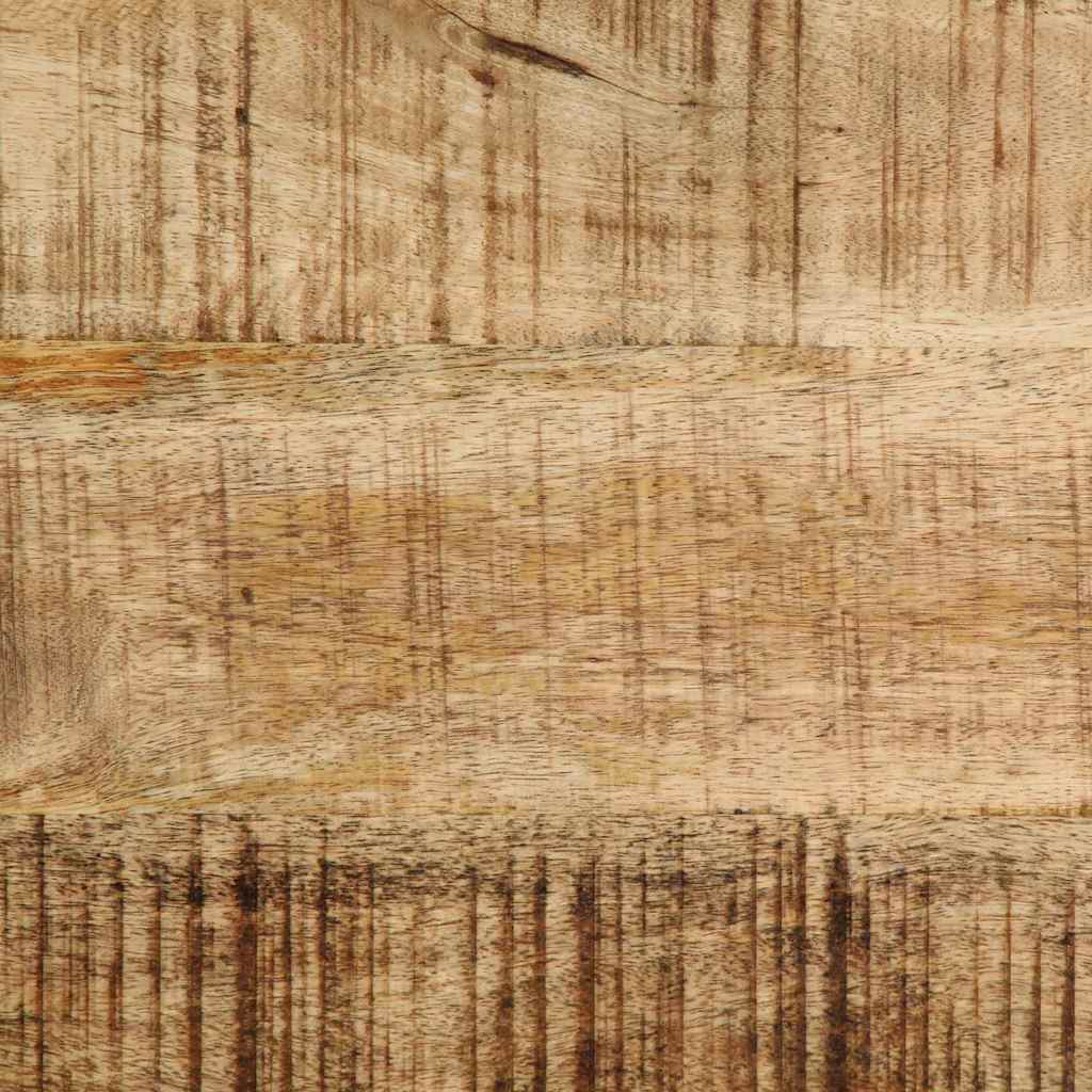 Sidetabell med hylle Brun 45 x 45 x 45 cm Massiv mango tre