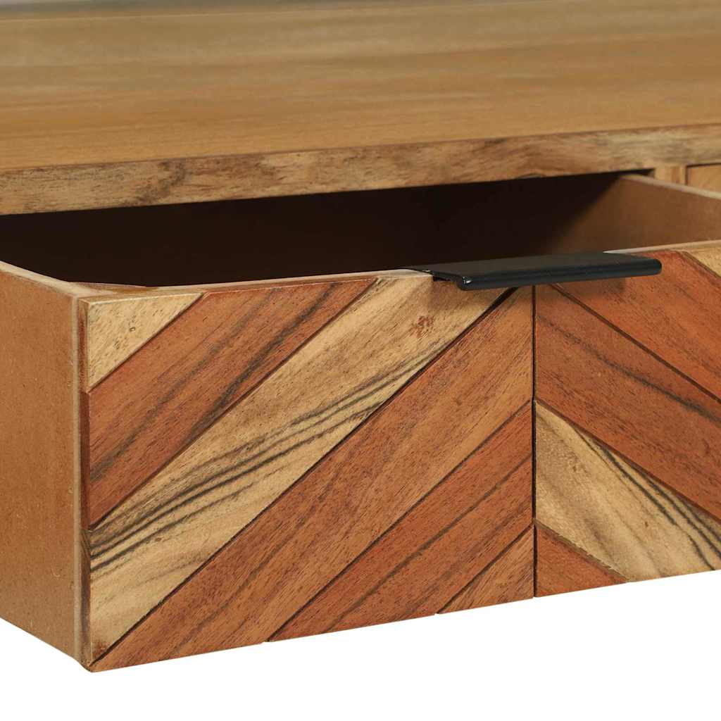 TV-Møbel Tre TV-skap 100x35x50 cm Solid akasietre