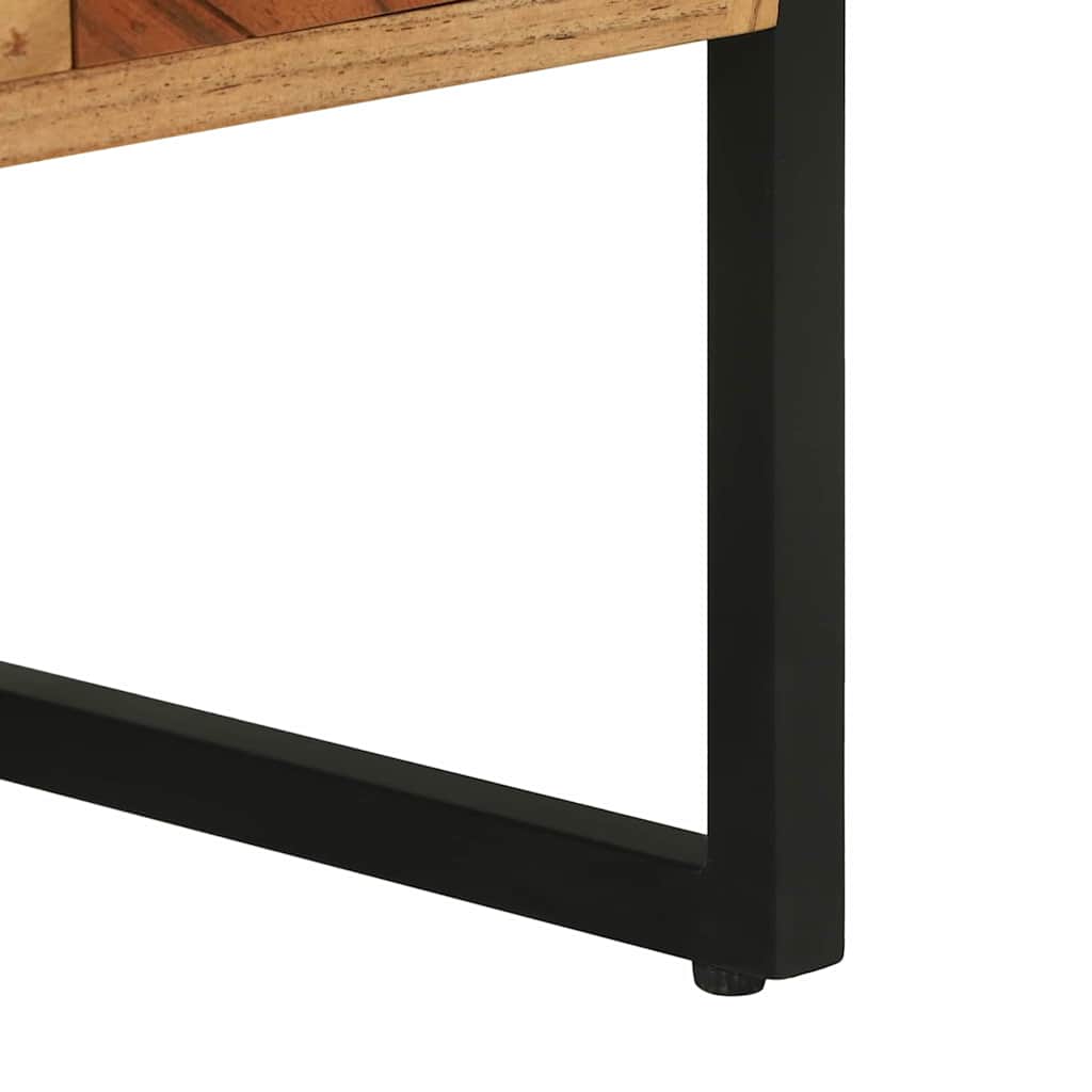 TV-Møbel Tre TV-skap 100x35x50 cm Solid akasietre