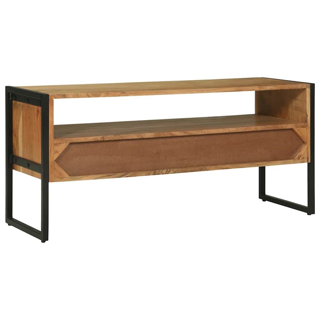 TV-Møbel Tre TV-skap 100x35x50 cm Solid akasietre