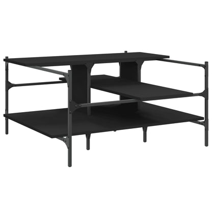 Salongbord Sofabord Svart 100x100x48,5 cm