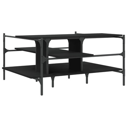 Salongbord Sofabord Svart 100x100x48,5 cm