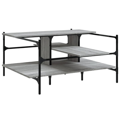 Salongbord Sofabord Sonoma Grå 100x100x48,5 cm