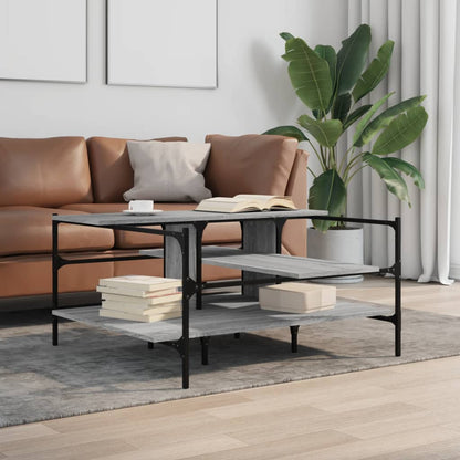 Salongbord Sofabord Sonoma Grå 100x100x48,5 cm