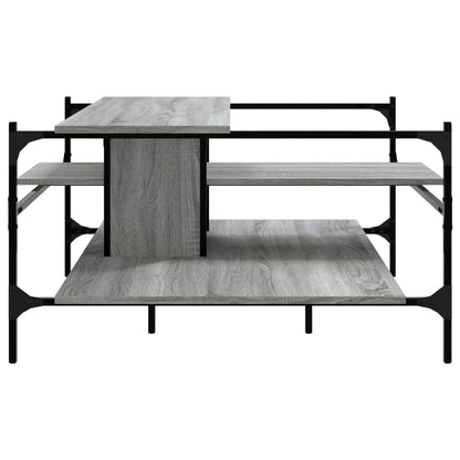 Salongbord Sofabord Sonoma Grå 100x100x48,5 cm