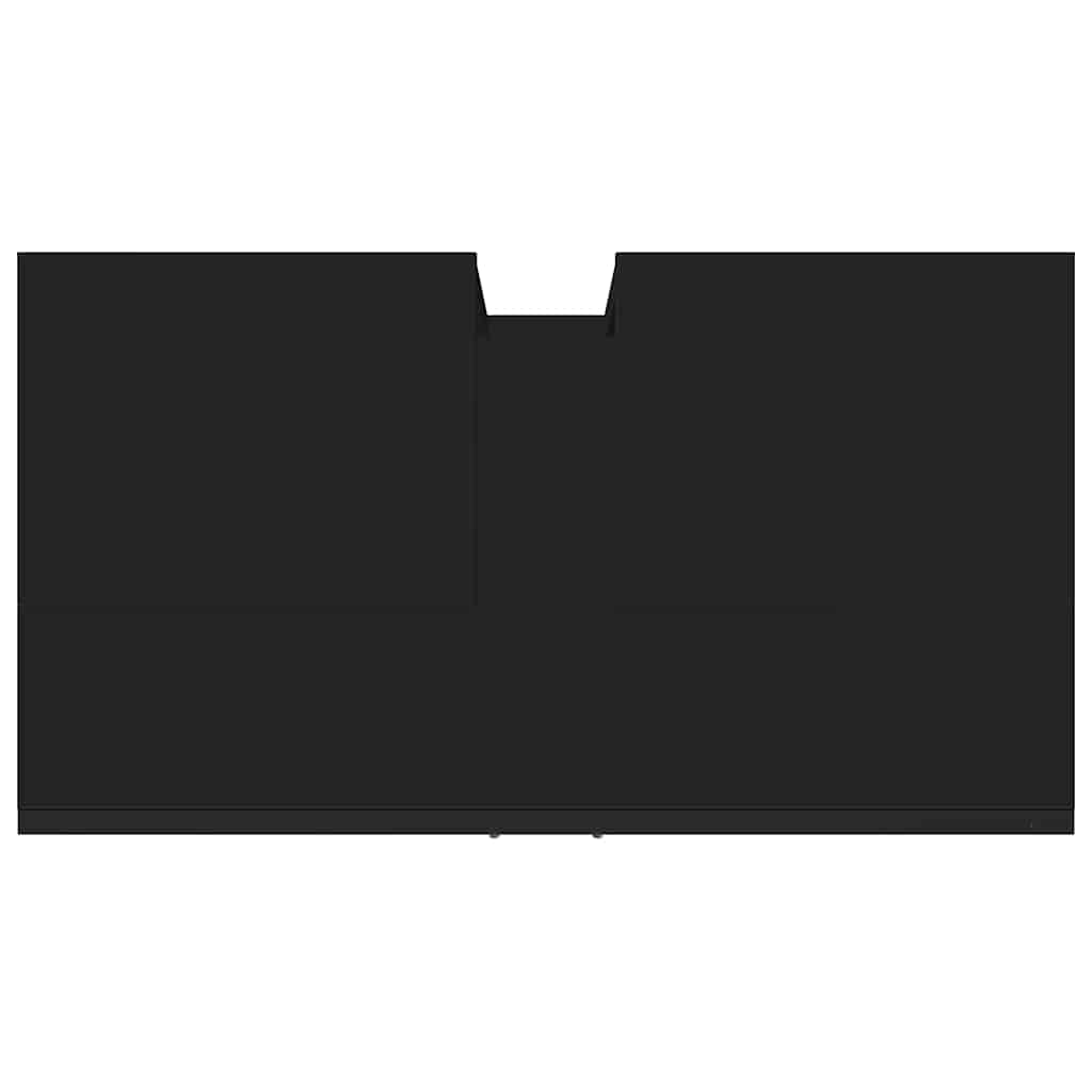 Servantskap Baderom Svart 60x33x60 cm