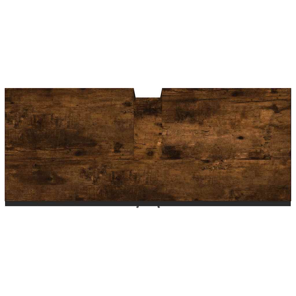 Servantskap Baderom Røkt Eik 80x33x60 cm