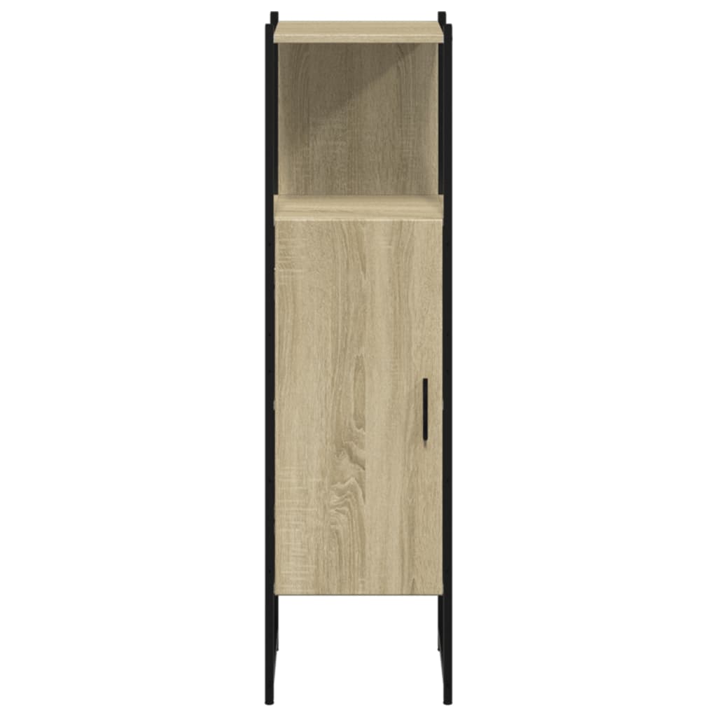 Baderomsskap Sonoma Eik 33x33x120,5 cm