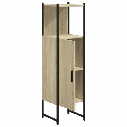 Baderomsskap Sonoma Eik 33x33x120,5 cm