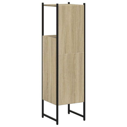 Baderomsskap Sonoma Eik 33x33x120,5 cm
