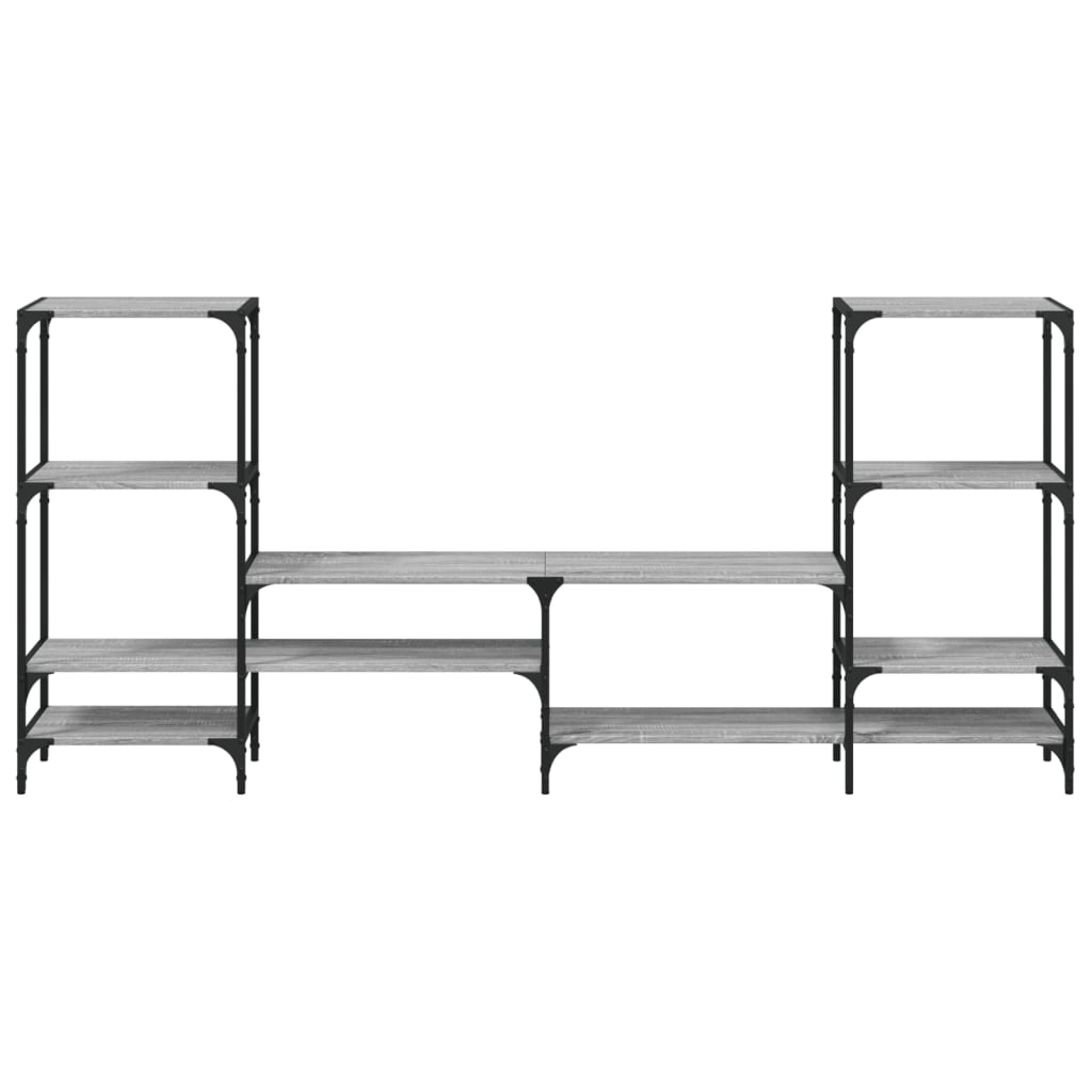 TV-Møbel Sonoma Grå TV-benk 206,5x28,5x95 cm