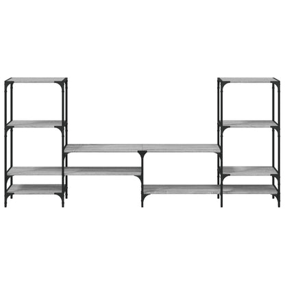 TV-Møbel Sonoma Grå TV-benk 206,5x28,5x95 cm