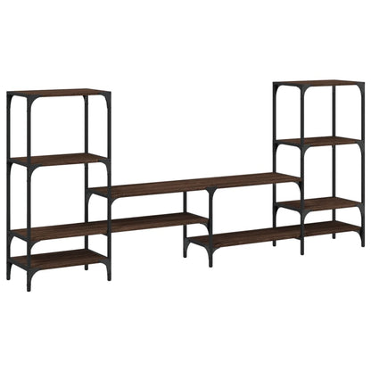 TV-Møbel Brun Eik TV-benk 206,5x28,5x95 cm