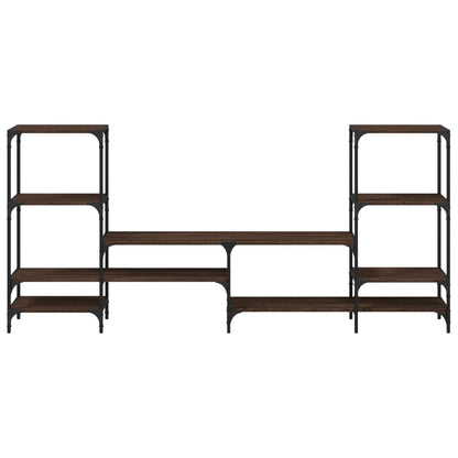 TV-Møbel Brun Eik TV-benk 206,5x28,5x95 cm