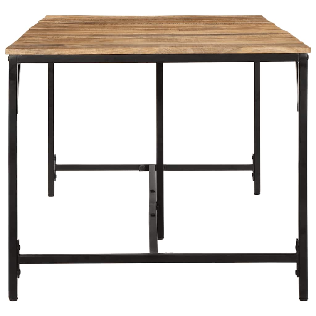 Spisebord 220x90x75 cm grovt heltre mangotre