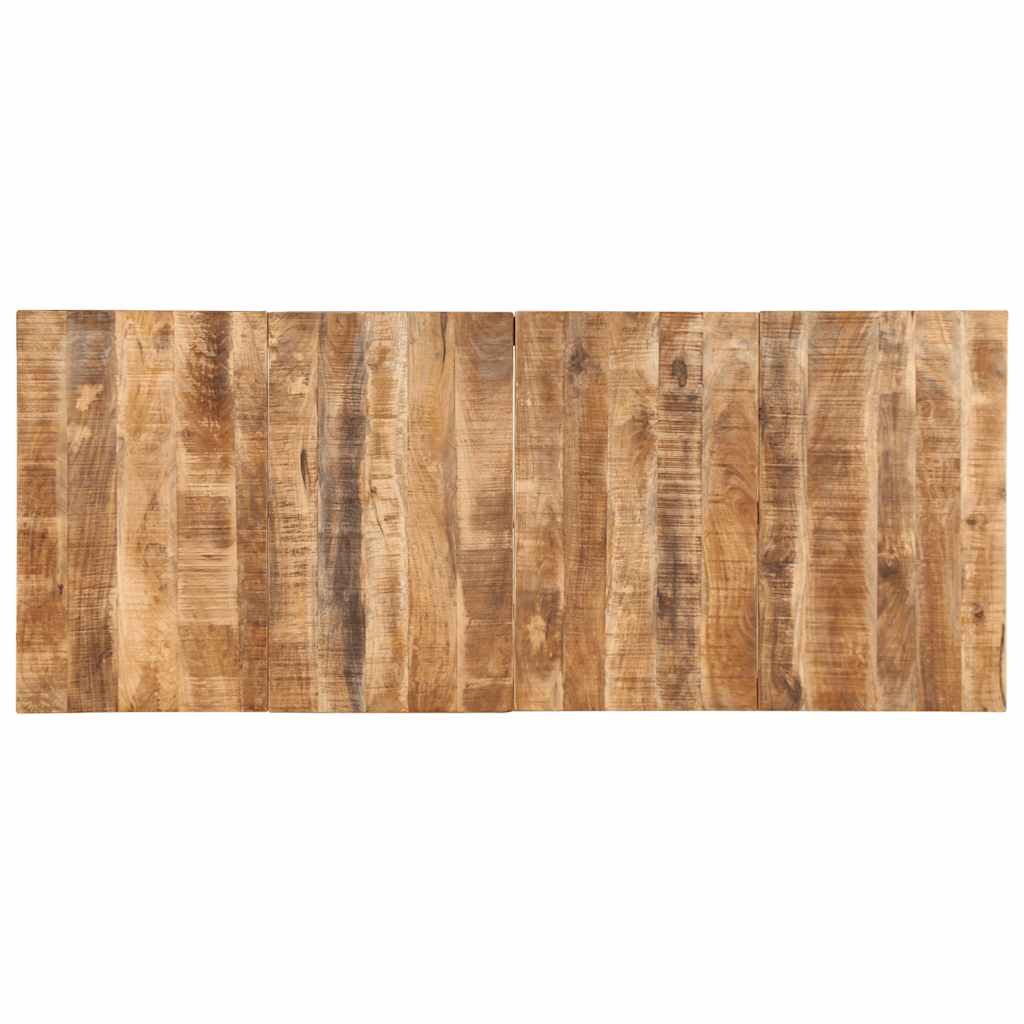 Spisebord 220x90x75 cm grovt heltre mangotre