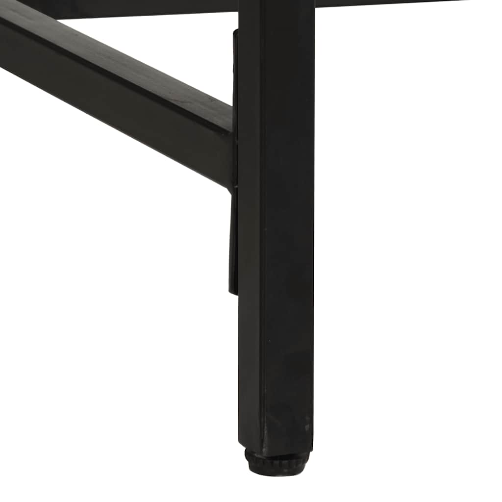 Spisebord 220x90x75 cm grovt heltre mangotre