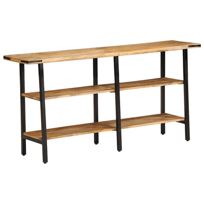 Avlastningsbord konsollbord Tre 140x35x70 cm heltre mango