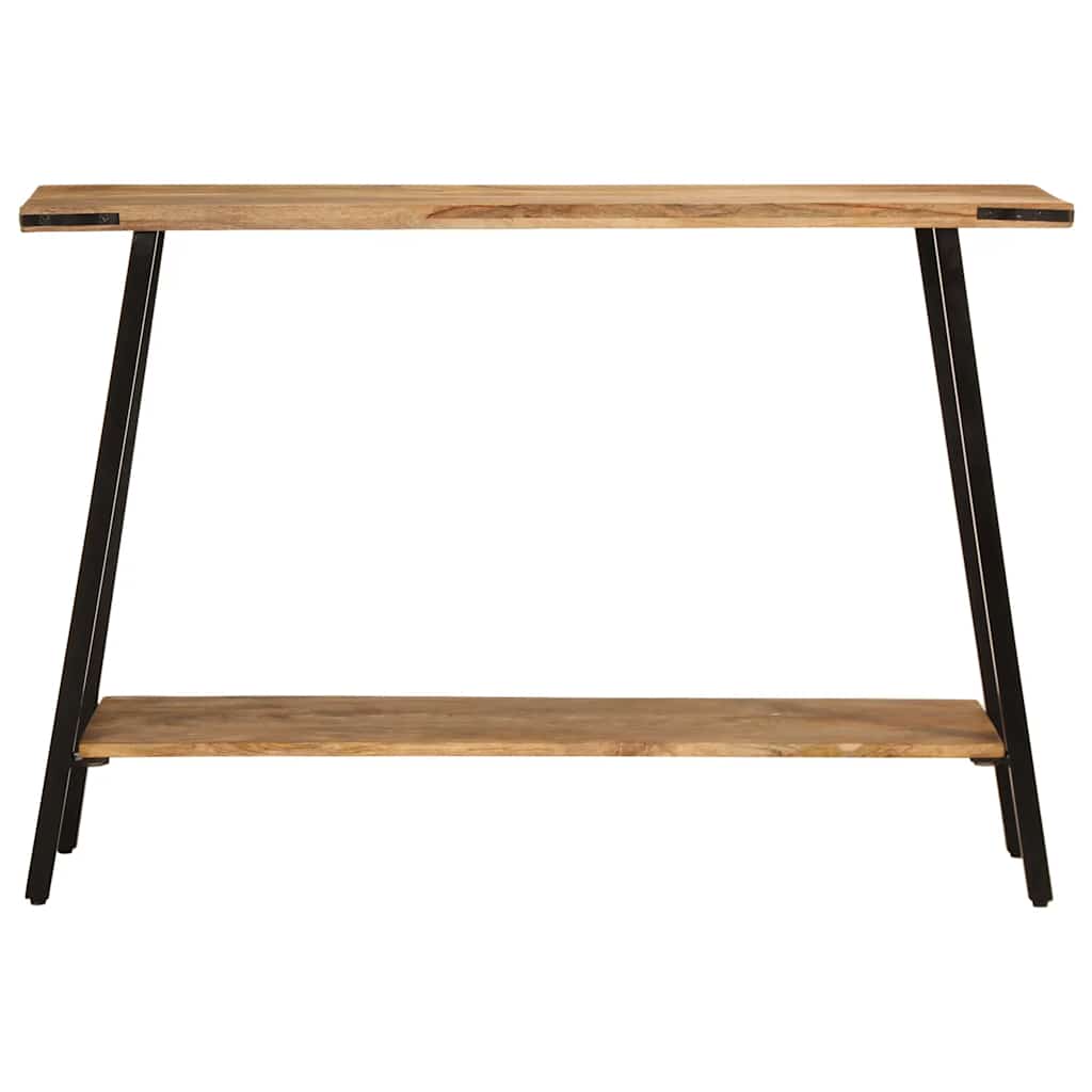 Avlastningsbord konsollbord Tre 110x30x75 cm grovt heltre mango