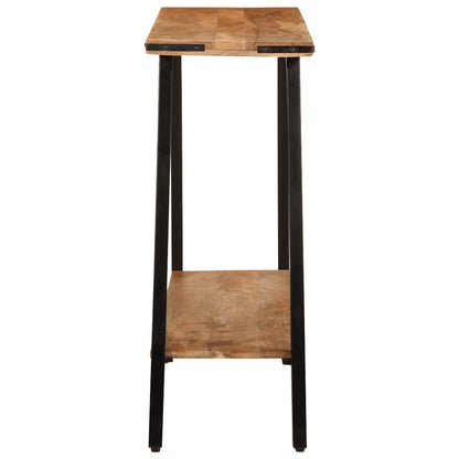 Avlastningsbord konsollbord Tre 110x30x75 cm grovt heltre mango