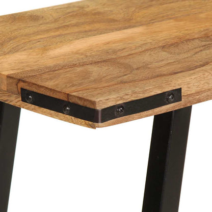 Avlastningsbord konsollbord Tre 110x30x75 cm grovt heltre mango
