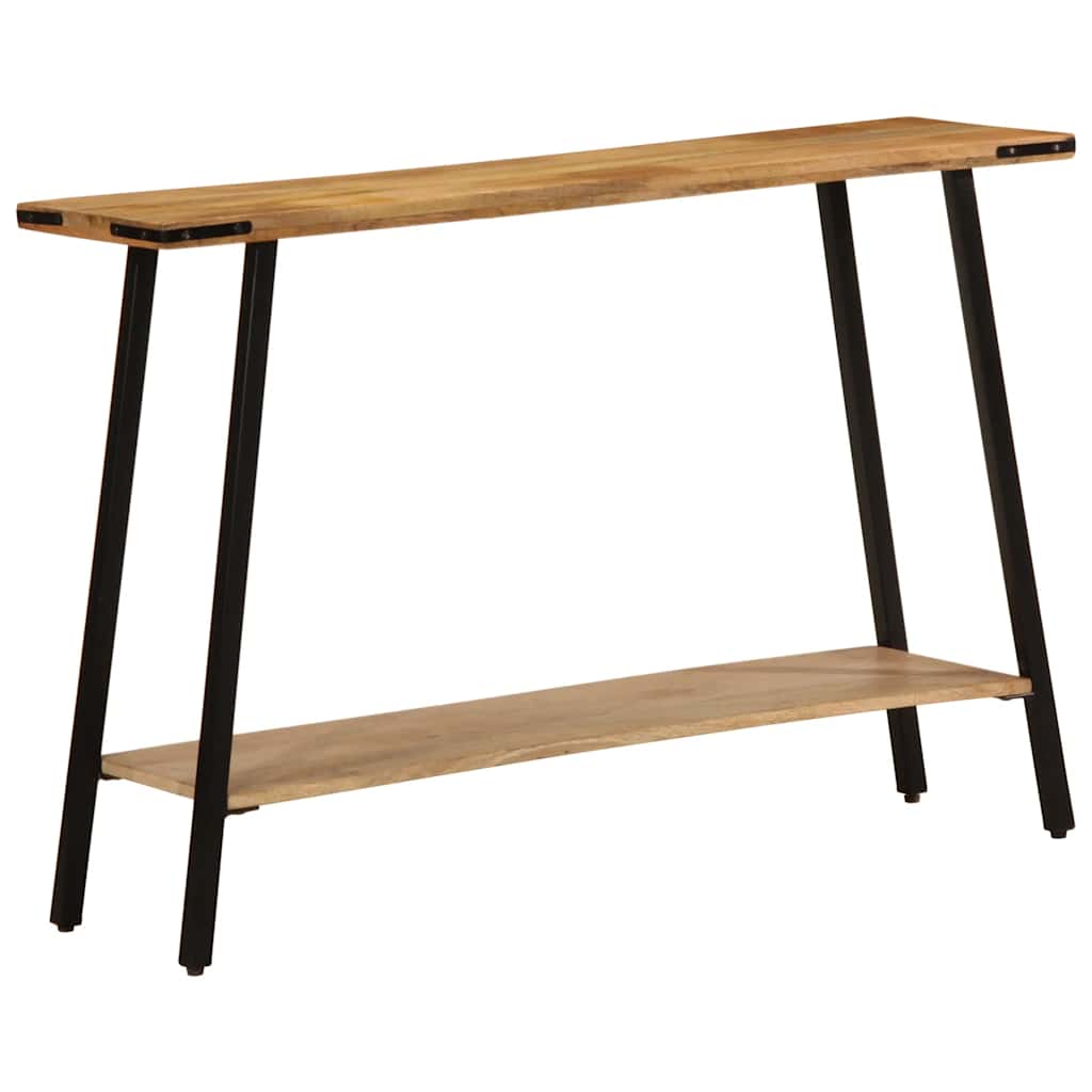 Avlastningsbord konsollbord Tre 110x30x75 cm grovt heltre mango