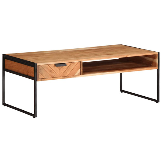 Salongbord Sofabord Tre 110x55x40 cm heltre akasie