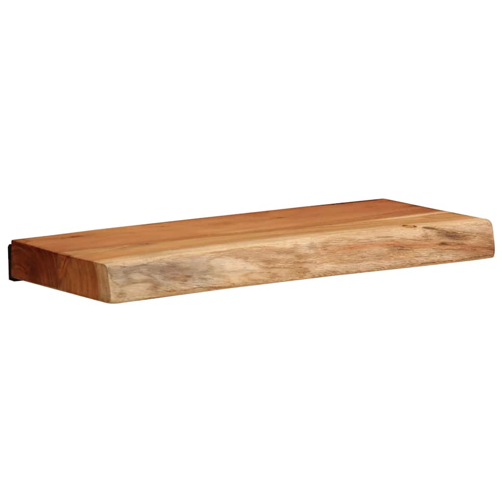 Vegghylle Tre 2 stk 40x20x3,5 cm heltre akasie